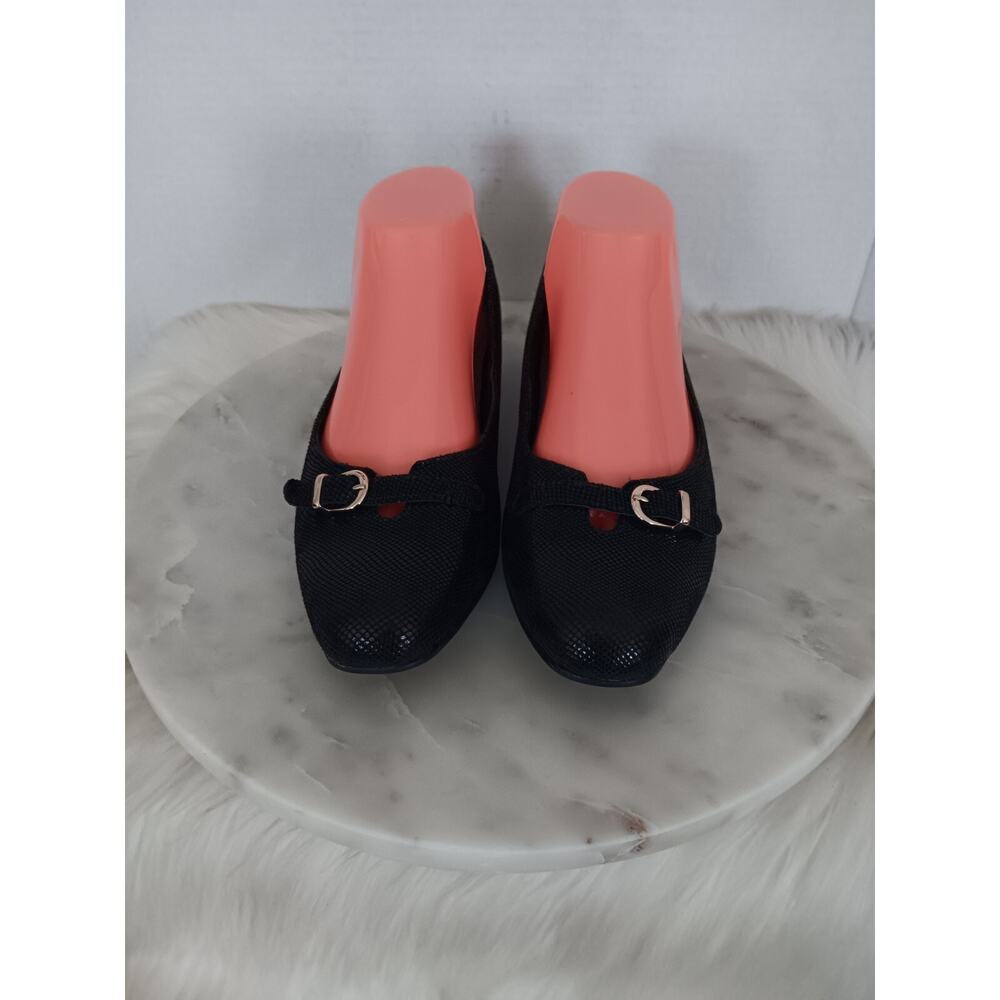 Clarks Artisan Caswell Genoa Women's 7.5M Slip on Shoes Black